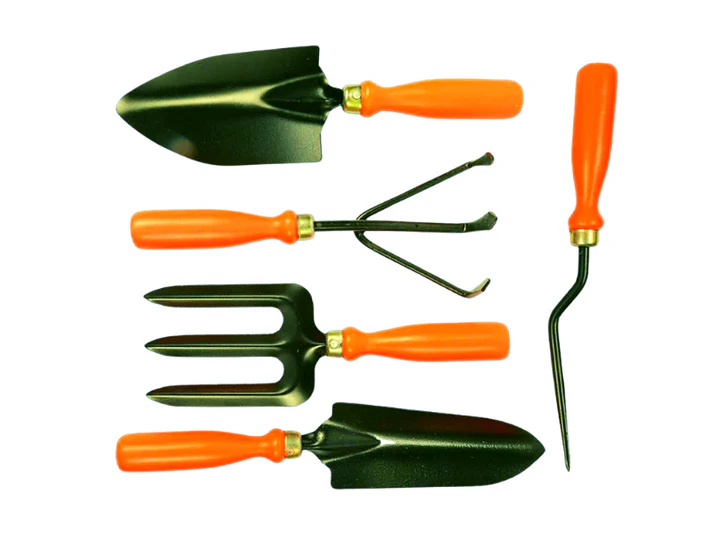 Gardening Tools Kit (5 Gardening Tool Sets) For Home Gardening